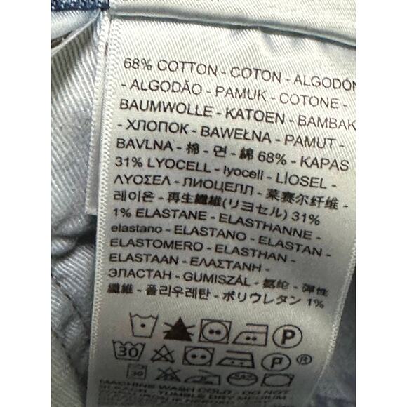 Levi's Skinny Taper Fit Medium Wash Blue Blow Out Denim Jeans Mens Size 30 x 30* - Picture 9 of 12